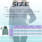 Women'S Packable down Jacket Lightweight Puffer Jacket Hooded Winter Coat Black Xl
