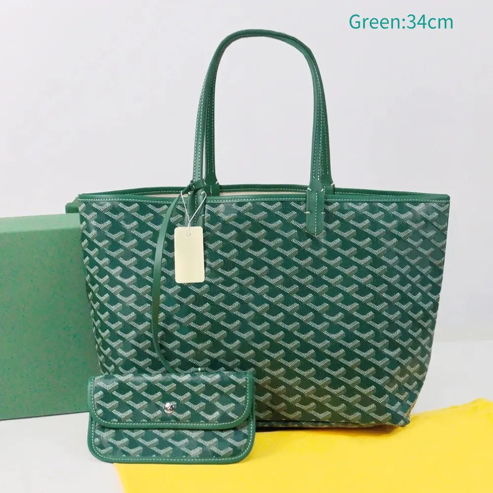 TOP Quality Designer Bag Tote Bag Shoulder Bag Handbag Green Classic Handbag 10A Luxury Shoulder Bag Premium Canvas Bag Large Capacity Shopping Bag Retro Beach Bag