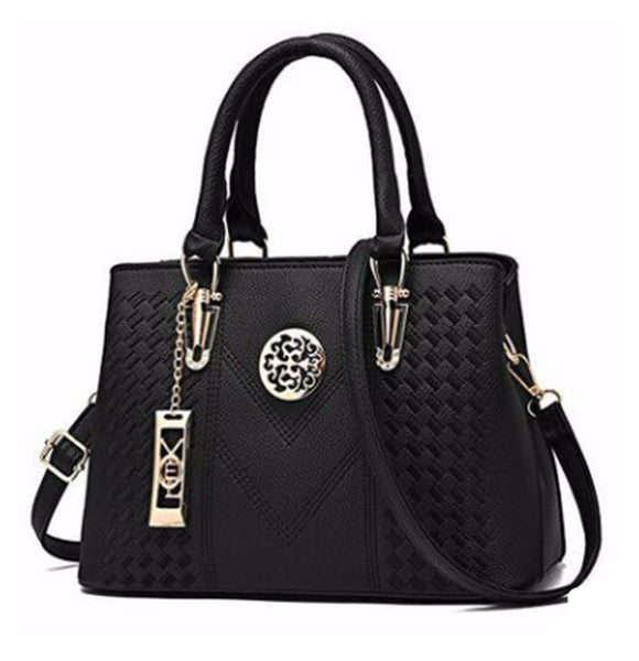 Ladies Shoulder Amarican/European Style PU Handbag
