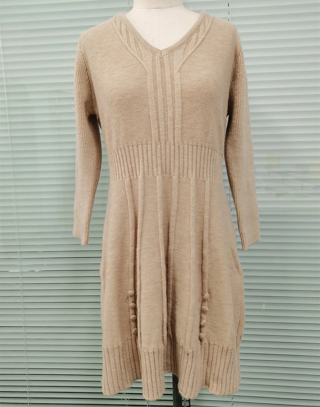 Spring Knit Sweater Dress Women V-Neck 2023 Sexy Long Sleeve Loose Party Work Haikyuu Francais Autumn Vestidos Streetwear Jumper