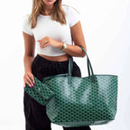 TOP Quality Designer Bag Tote Bag Shoulder Bag Handbag Green Classic Handbag 10A Luxury Shoulder Bag Premium Canvas Bag Large Capacity Shopping Bag Retro Beach Bag