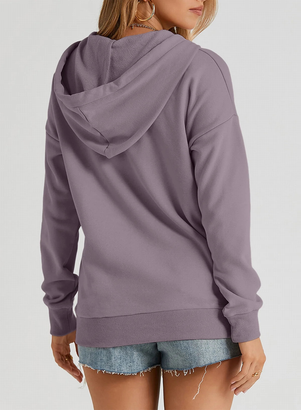 Blibea Women'S Hoodie Sweatshirt Fall Tops for Women Long Sleeves Drawstring Pullover Womens Tops