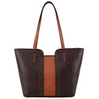 Women'S Oversized Hobo Tote Shoulder Satchel Bag, Orange Coffee