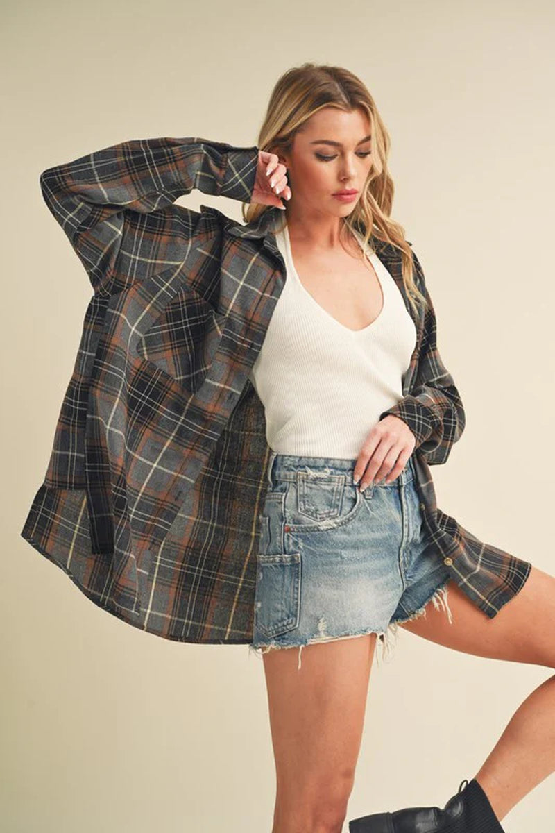 Katie Flannel Shirt