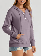 Blibea Women'S Hoodie Sweatshirt Fall Tops for Women Long Sleeves Drawstring Pullover Womens Tops