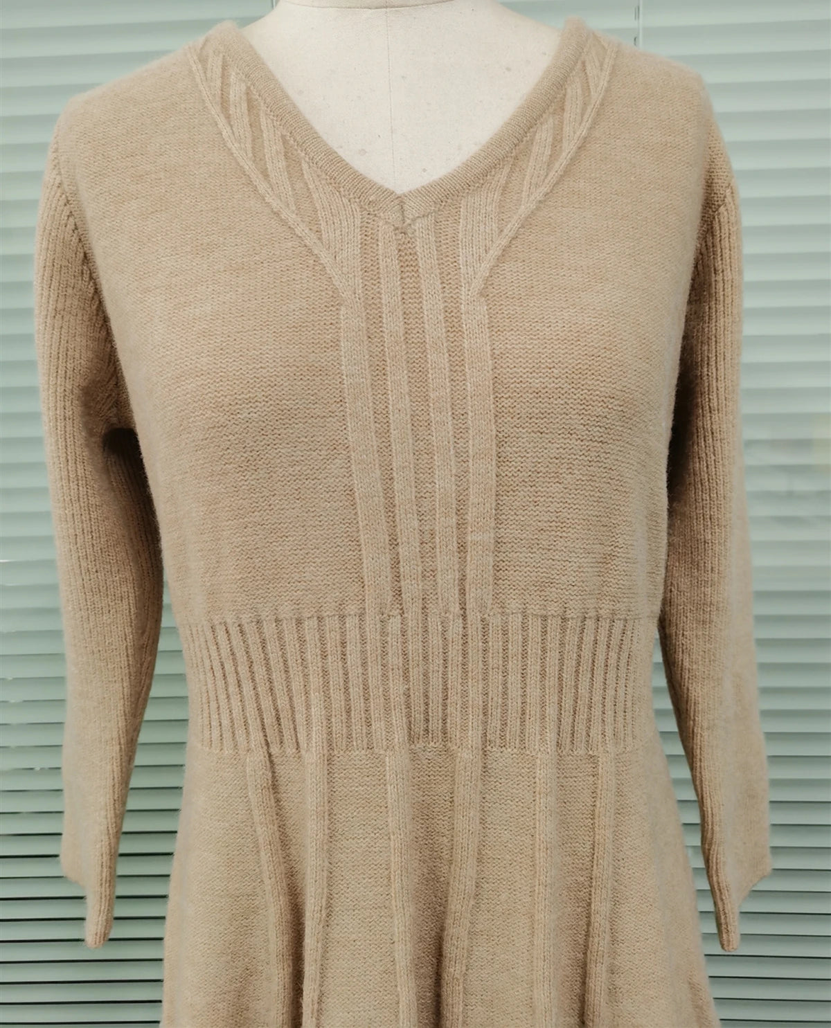 Spring Knit Sweater Dress Women V-Neck 2023 Sexy Long Sleeve Loose Party Work Haikyuu Francais Autumn Vestidos Streetwear Jumper