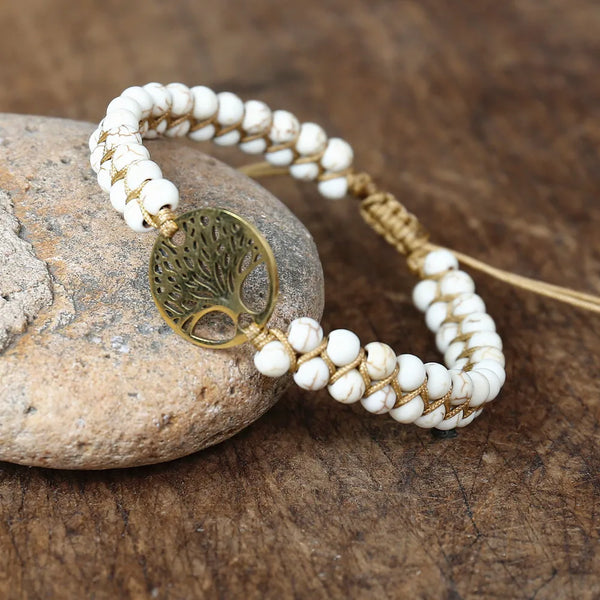 Handmade Bracelet Tree of Life Charm Bracelets Braided Yoga Friendship Lover Bracelet