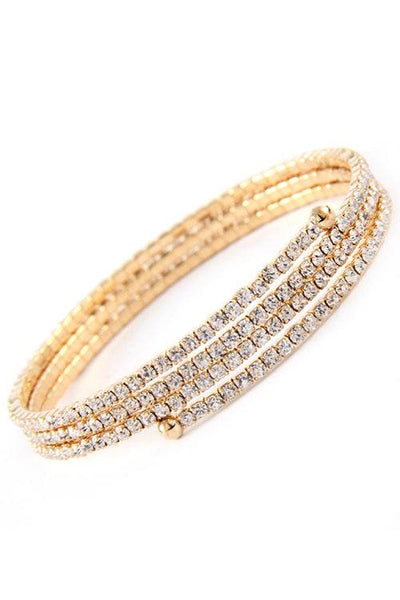 Sparkly Rhinestone Bracelet For Ladies Jewelry Accessories